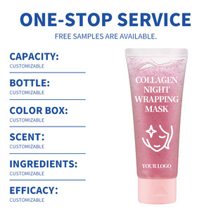 Hàn Quốc thủy phân Poreless Collagen qua đêm Peel-Off mặt nạ cho da nhờn kết hợp chăm sóc cơ thể - Product Image 3