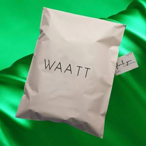 Sacs d'expédition en plastique beige nude pour la mode, imperméables, pour l'emballage des cheveux, sacs express bruns - Product Image 1