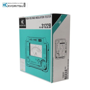 เครื่องทดสอบฉนวนไฟฟ้าแรงสูงแบบเข็มชี้ Kyoritsu 3122B 500V เมกะโอห์มมิเตอร์ - Product Image 5
