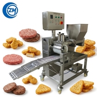 Machine à Hamburger de Haute Capacité pour la Production de Burgers Végétaliens et de Poulet, Fabricant de Machines à Moudre la Viande pour Galettes de Viande