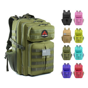 Sac à dos tactique quotidien multi-usages 45L-Oxford hydrofuge résistant à l'abrasion pour les déplacements, l'université, les voyages et l'extérieur - Product Image 1