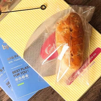 BPB emballage alimentaire en plastique BOPP CPP guichet sac à pain avec logo personnalisé sacs en cellophane sac micro perforé