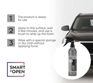 Limpiador Universal Concentrado para Interiores de Auto SMART FABRIC MAGIC 09, Lavado de Autos, Botella de 500 ml - Product Image 3