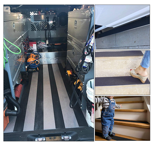 Ruban adhésif transparent en PVC/EVA pour escalier, antidérapant, activé par l'eau, surface souple en <span class=keywords><strong>caoutchouc</strong></span>, résistant à l'eau, haute résistance - Product Image 2