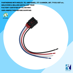 4-poliger Rücklichtlampen stecker Kabelbaum 7 N0972704 Kfz-Rücklicht stecker Stecker buchse Kabelbaum verkabelung - Product Image 3