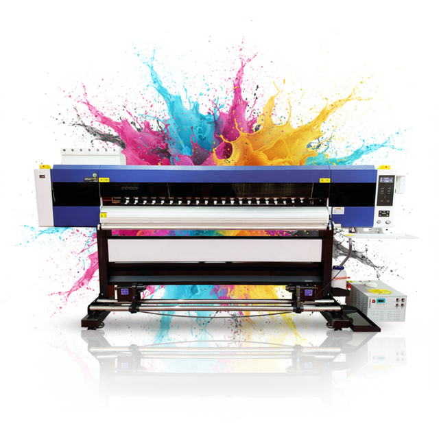 New Design 1.8m Roll to Roll UV Printer for 3D Wall Paper Printing Machine