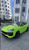LD Style Carrosserie en fibre de carbone Kit pour Porsche Cayenne 2025 + Lèvre avant Diffuseur arrière Spoiler Hood