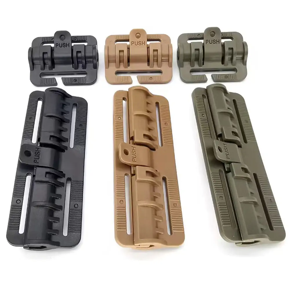 Vest Lock Slider Wide Application Punch Free Tactical Vest Quick Release Gesp Molle Strip Module Strip Plastic Gesp Scharnier