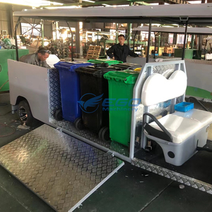 รถบรรทุกขยะไฟฟ้าขนาดเล็ก 4 ล้อ โครงสร้างเหล็ก Q235B ยี่ห้อ EGO - Product Image 4