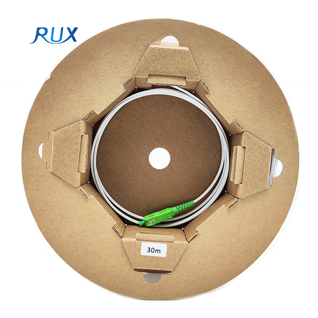 1 Core Single Mode G657A SC/APC GJXFH Fiber Optic Patch Cord