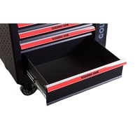 Armoire à outils métallique à 7 tiroirs Bytool Wholesale avec outils et verrouillage central |   Chariot d'atelier industriel avec poignée supérieure OEM
