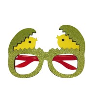 Lunettes en plastique lapin et poussin pour déguisement de fête de promo, cadre amusant, Chine 008-2