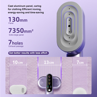 Fer à vapeur portable mini de voyage 1300W 100ml, fer à vapeur à main, machine à repasser à vapeur pour vêtements