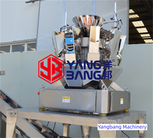 Máquina de llenado, sellado y envasado de gránulos, snacks y gelatina con cadena semiautomática YB-450LD - Product Image 5