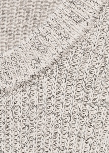 Pull ras du cou épais en mélange d'avoine pour homme, tricot lourd style Shaker, chaud pour l'hiver - Product Image 5