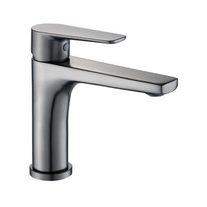 Grifo de Lavabo Gris Acero, Monomando, Válvula de Cerámica Termostática, para Uso en Hoteles y Hogares - Product Image 5