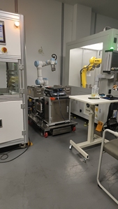 Tragbarer Inspektions roboter mit 15kg bis 30kg elektronischer Preis skala 220V Spannungs kalibrierung roboter - Product Image 4