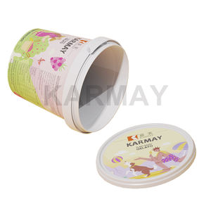 Pots écologiques Conteneurs d'emballage de cosmétiques de luxe pour soins de la peau hydratant Pot en plastique arrondi pour crème faciale - Product Image 3