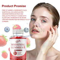 Gommes de vitamine C gommes de vitamine E OEM de marque privée L-Glutathion/peptides de collagène