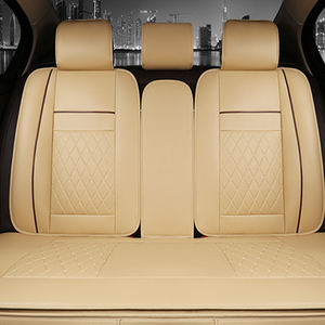 Sièges universels en cuir quatre saisons pour tous les modèles avec coussins de <span class=keywords><strong>siège</strong></span> d'oreiller Housses de <span class=keywords><strong>siège</strong></span> de voiture en cuir de luxe entièrement enveloppées - Product Image 6