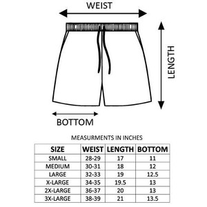 Pantaloncini con design astratto a tema fuoco - Product Image 2