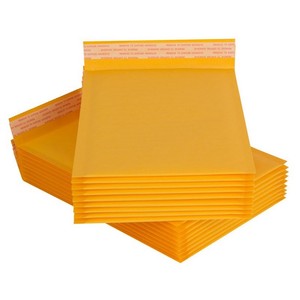 Trung Quốc bán buôn tùy chỉnh sinh học dựa trên giấy kraft CD polymailer gửi thư phong bì độn/bưu điện A4 A5 jiffys bong bóng nhiều túi - Product Image 3