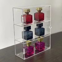 Vitrines en acrylique personnalisées transparentes ou colorées, boîte de rangement en acrylique multicouche, armoires en acrylique