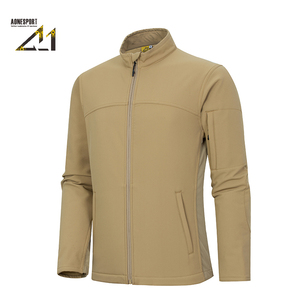 Chaqueta Larga Impermeable para Hombre A-1, con Capucha y Cierre de Cremallera, Transpirable, de Poliéster Tejido, para Senderismo al Aire Libre - Product Image 1