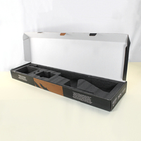 Boîte d'emballage pour shampoing avec impression de logo personnalisée, boîtes pliantes en carton ondulé kraft, boîte cadeau, boîte d'expédition avec emballage