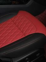 Housse de siège avant et arrière imperméable en cuir Nappa de luxe, sur mesure pour Tesla Model 3 2023