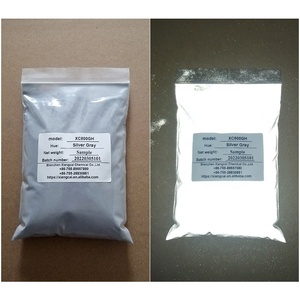 Bột Màu Phản Quang Bột Phản Chiếu Hạt Thủy Tinh Tráng Nhôm Màu Xám Lưới Siêu Mịn 800 Cho Mực Phản Chiếu - Product Image 2