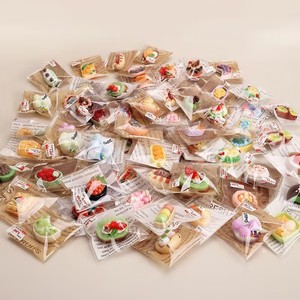 Juguete de Comida de Imitación para Niños, Mini Pasteles, <span class=keywords><strong>Postres</strong></span>, Panadería y Pan, envasados Individualmente, Simulación en Miniatura - Product Image 1