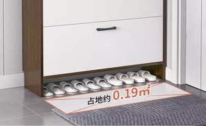 ตู้เก็บรองเท้าแบบหมุนได้ ดีไซน์ทันสมัย หรูหรา สำหรับห้องนั่งเล่น ขายดี ตู้เก็บรองเท้าเต็มความสูง - Product Image 6