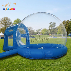 Globe de neige gonflable en PVC WINSUN, tente transparente imperméable avec installation facile, hauteur de 10 à 12 pieds - Product Image 3