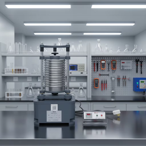 เครื่องทดสอบตะแกรงทราย SSZ Shaker สำหรับวัดขนาดอนุภาคของวัสดุขึ้นรูป เครื่องทดสอบการกรองทราย - Product Image 3