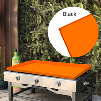 Tapis de plaque chauffante en silicone de qualité alimentaire, accessoires de barbecue toutes saisons, protecteur de gril de protection