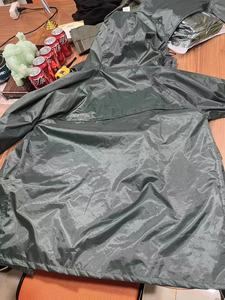 Chubasquero táctico al por mayor de fábrica Poncho de traje de lluvia verde oliva para lluvia - Product Image 5