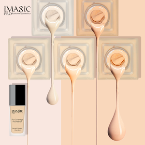 IMAGIC fond de teint liquide mat <span class=keywords><strong>visage</strong></span> maquillage hydratant cacher les pores couverture taches de rousseur cicatrices pour teint fond de teint maquillage - Product Image 5