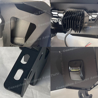 Pare-chocs arrière en acier de voiture Armando pour Ranger T7 T8 Raptor avec manille à lumière LED accessoires de voiture 4X4 pare-chocs de ramassage