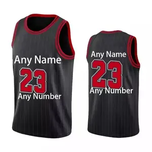 제조업체 디자인 로고 승화 농구 셔츠 청소년 남자 농구 저지 사용자 정의 팀 번호 자수 스티치