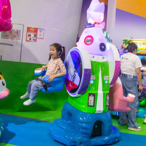 M Sky Kids : Nouvelle balançoire musicale à deux places en fibre de verre pour enfants, à monnayeur, pour manèges éducatifs, certifiée CE - Product Image 1