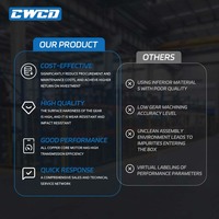 Boîte de vitesses automatique ODM série R à haute charge à couple élevé Réducteurs de vitesse personnalisés pour l'industrie de la construction Réducteurs RF RXF RX RAD
