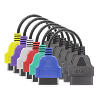 Cable de Diagnóstico OBD2 de 6 Piezas para Escaneo de ECU de Fiat, Adaptador MultiEcuScan con 6 Colores