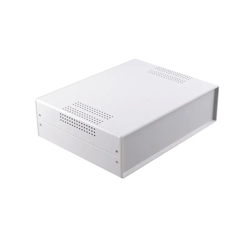 Caja de conexiones de hierro, caja de escritorio personalizada, caja de interruptores eléctricos de hierro DIY, caja de control, caja de montaje, 280*210*80mm