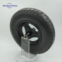 Roue pneumatique en caoutchouc de 16 pouces, robuste, 4.00-8/4.80, pour brouette, chariot de chantier, avec jante en acier, fabriquée par NS Manufacturer