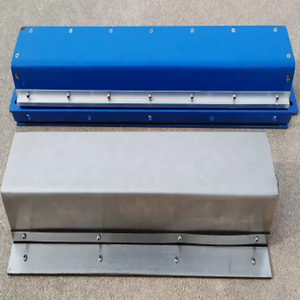 Kunden spezifischer Stoff Stoff und Edelstahl Shell Machine Shield Staubs chutz abdeckung Roll-up-Abdeckung und Roll vorhang - Product Image 5