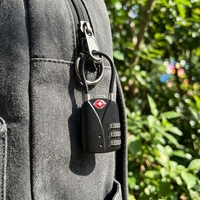 SKY GOOD TSA554 Cadenas à câble à combinaison haute sécurité approuvé par la TSA pour bagages de voyage, valises, sacs à dos et casiers de gym