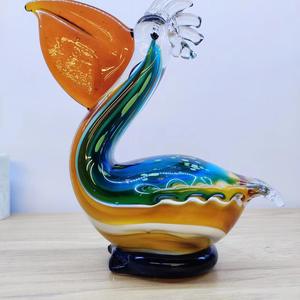 Adornos de Animales de Vidrio Modernos y Creativos con Diseño de Dibujos Animados, Pelícano, Peco Peco, Decoración para el Hogar, Entrada, Mueble de TV, Artesanías Decorativas - Product Image 3