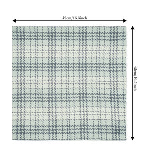 <strong>Tartan</strong> Plaid <strong>Napkin</strong> Cotton Weave Fabric <strong>Napkins</strong> Cotton Dinner <strong>Napkins</strong> - Product Image 6