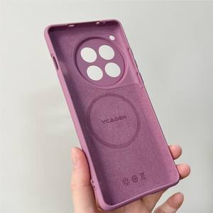 Pour la charge sans fil étui en silicone liquide souple pour OnePlus 13/12 ACE5 Pro housse de Protection de caméra en TPU lisse - Product Image 3